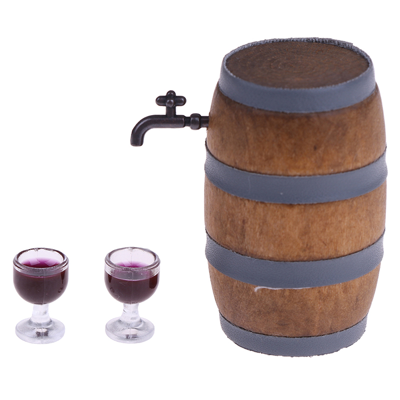 Wine Beer House - มินิไม้สีแดงไวน์ Barrel Miniature เบียร์ Barrel ถังเบียร์เบียร์