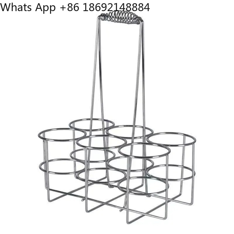 Wine Beer Rack - ชั้นวางเบียร์แบบพกพาสำหรับโรงแรม ร้านอาหาร บาร์ ตะกร้าใส่ไวน์ ชั้นวางไวน์ บรรจุได้