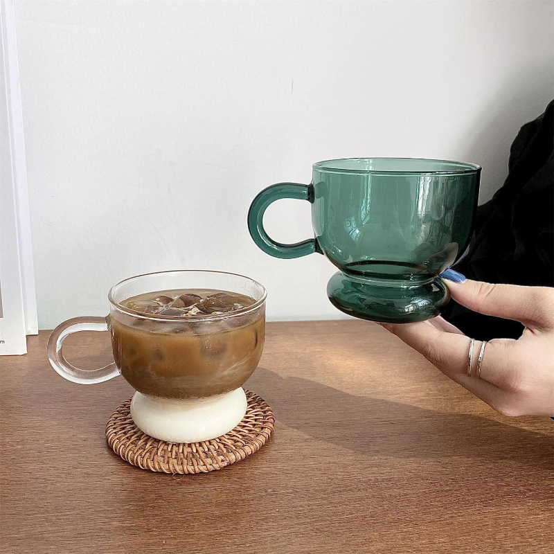 2PC Nordic Cangkir Kopi Kaca ช - Wine Beer House บทวิจารณ์และราคา