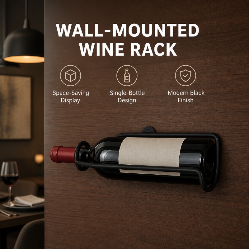 ชั้นวางไวน์ติดผนังโลหะสไตล์ยุโ - Wine Beer Rack บทวิจารณ์และราคา