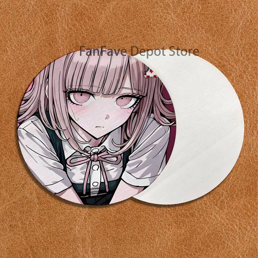 แผ่นรองแก้วไม้ทรงกลมลาย 2D ตัว - Wine N Beer บทวิจารณ์และราคา