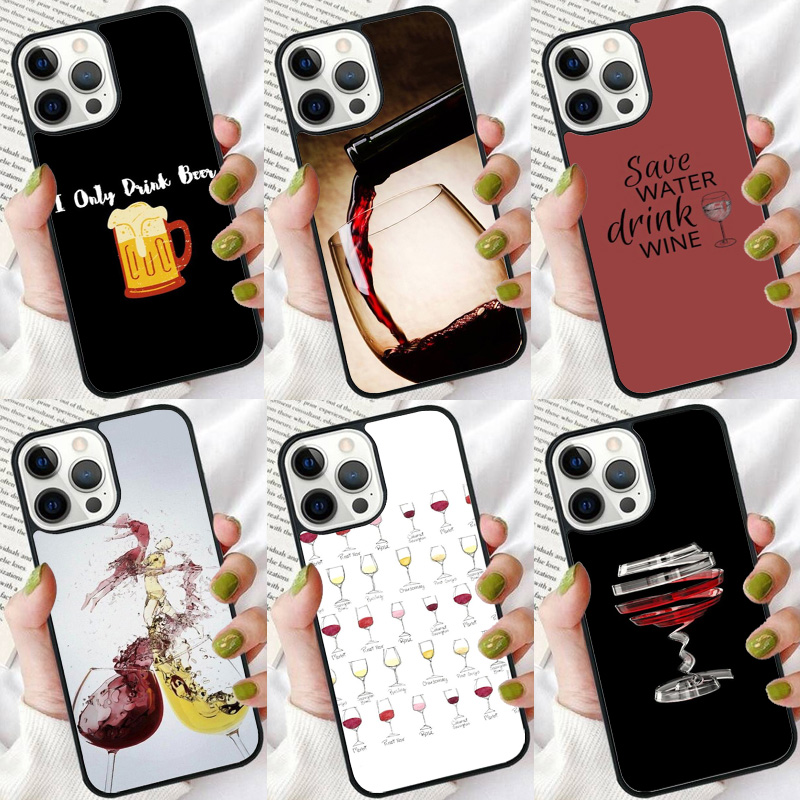 เคสโทรศัพท์มือถือลายเครื่องดื่ - Beer And Wine Quote บทวิจารณ์และราคา
