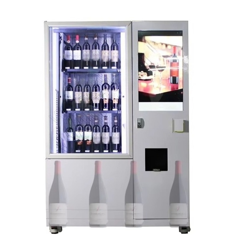 ตู้จำหน่ายสินค้าอัตโนมัติแบบยก - Wine To Beer Alcohol บทวิจารณ์และราคา