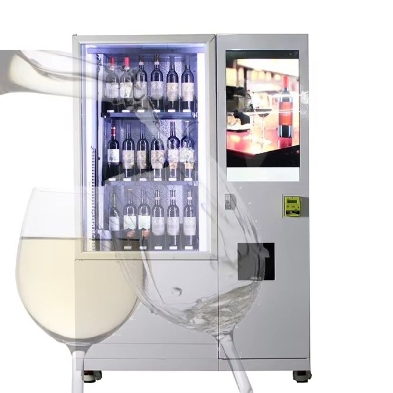ตู้จำหน่ายสินค้าอัตโนมัติแบบยก - Wine To Beer Alcohol บทวิจารณ์และราคา
