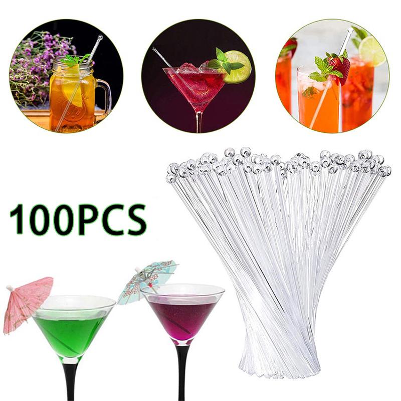 100 ชิ้น แท่งคนเครื่องดื่มค็อก - Muddler Cocktail Bar บทวิจารณ์และราคา