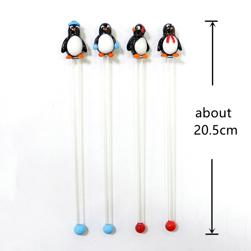 2PCS แก้วกวน Rod แท่งผสมเพนกวิ - Muddler Cocktail Bar บทวิจารณ์และราคา