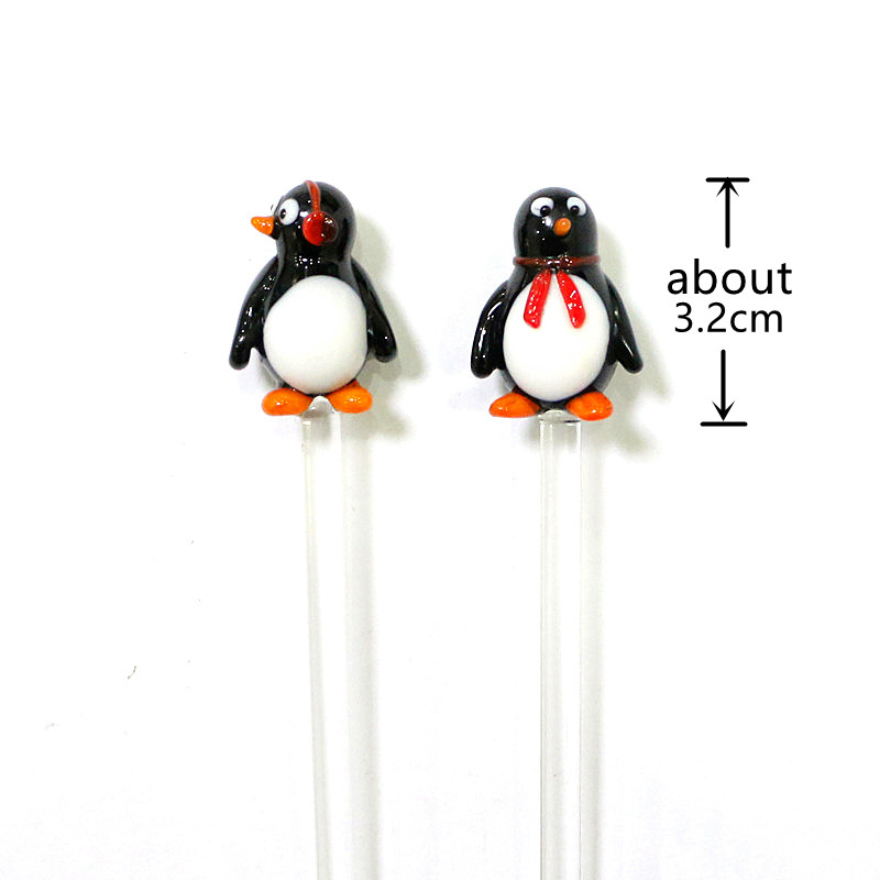 2PCS แก้วกวน Rod แท่งผสมเพนกวิ - Muddler Cocktail Bar บทวิจารณ์และราคา