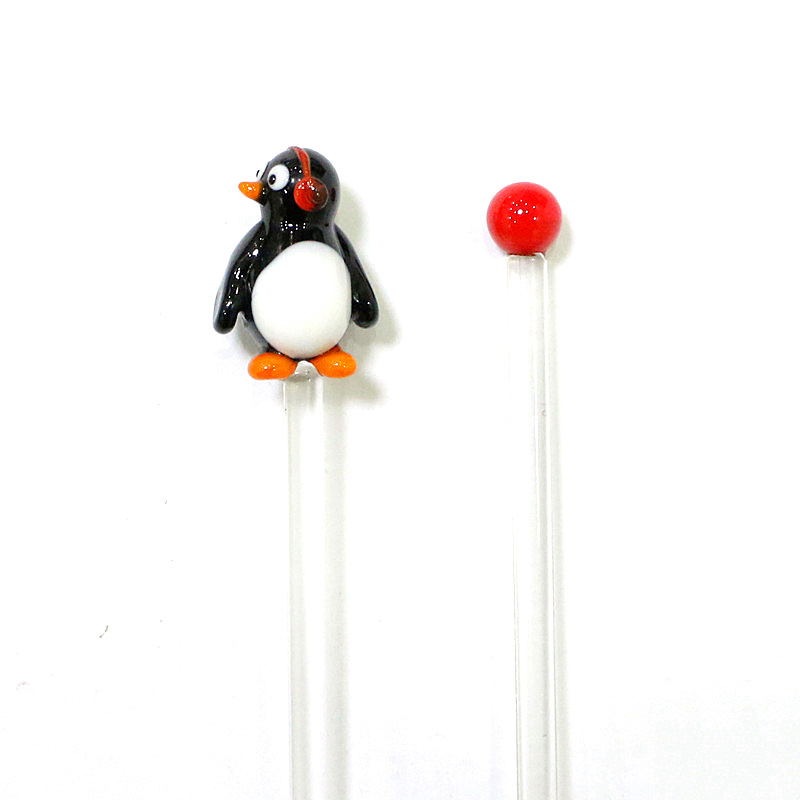 2PCS แก้วกวน Rod แท่งผสมเพนกวิ - Muddler Cocktail Bar บทวิจารณ์และราคา