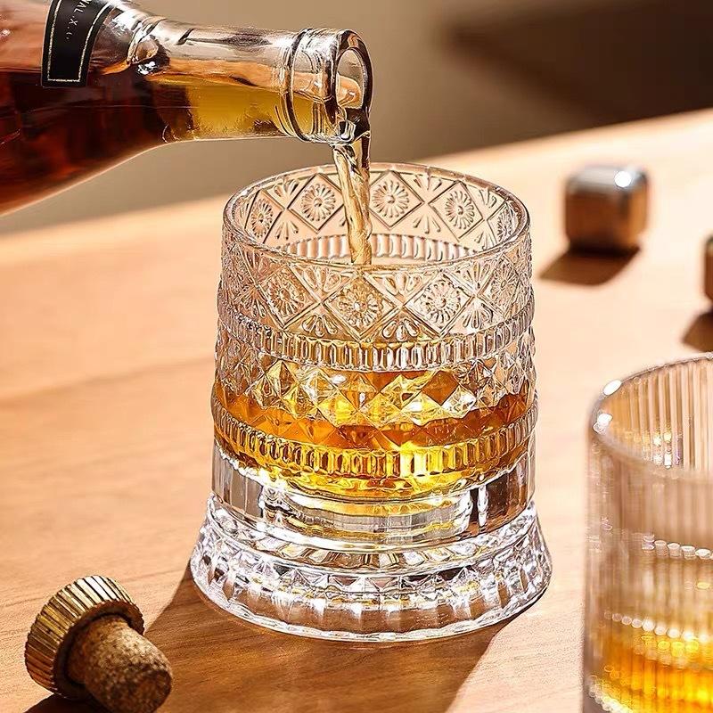 แก้ววิสกี้แบบหมุนได้ แก้ววิสกี - Wine Beer And Liquor บทวิจารณ์และราคา