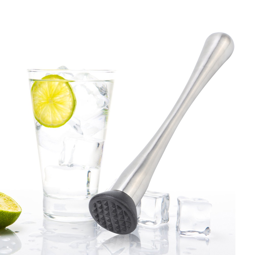 ไม้บดน้ำแข็งแบบมืออาชีพ แข็งแร - Muddler Cocktail Bar บทวิจารณ์และราคา