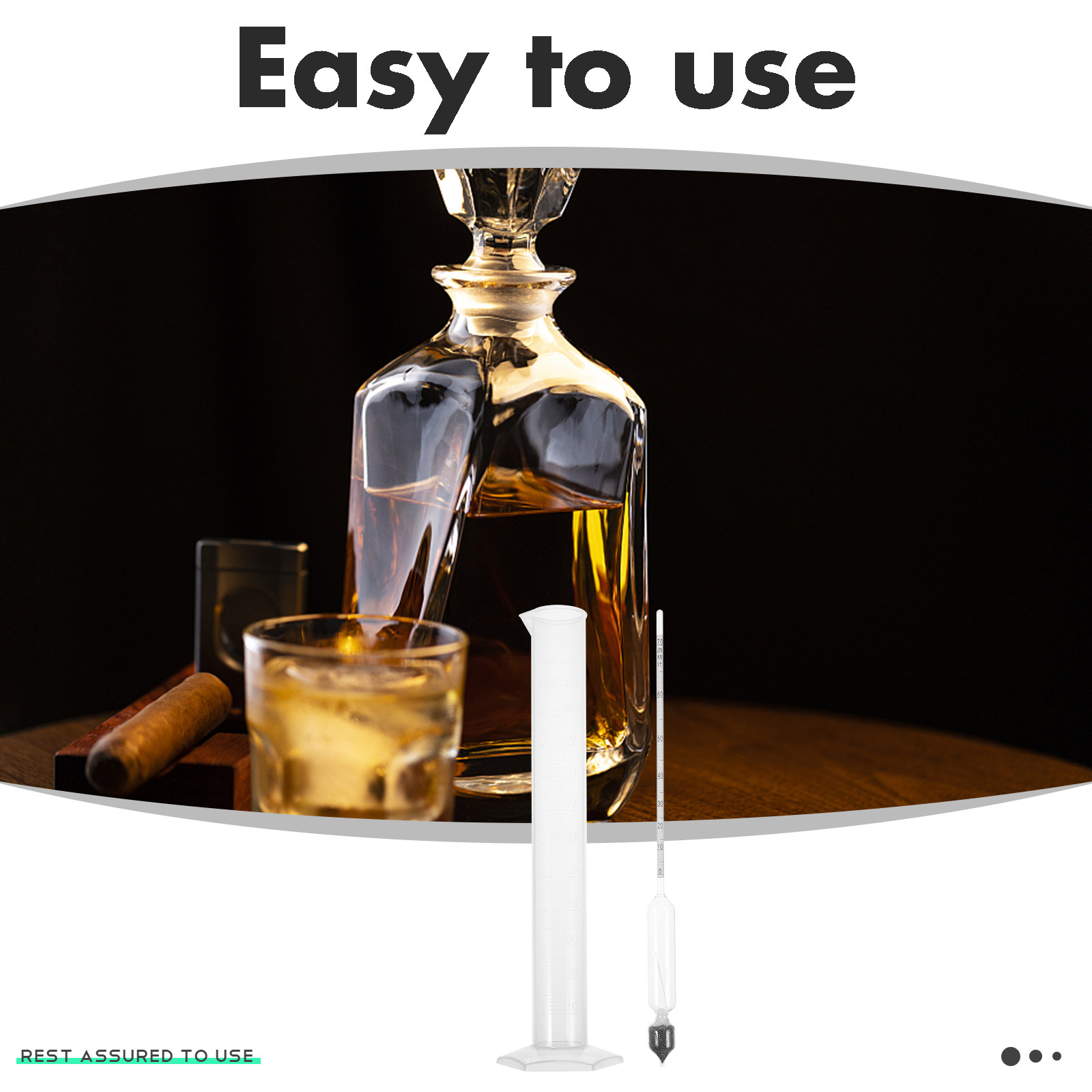 ชุดเครื่องวัดแอลกอฮอล์แบบแก้ว  - Wine Beer And Mead บทวิจารณ์และราคา