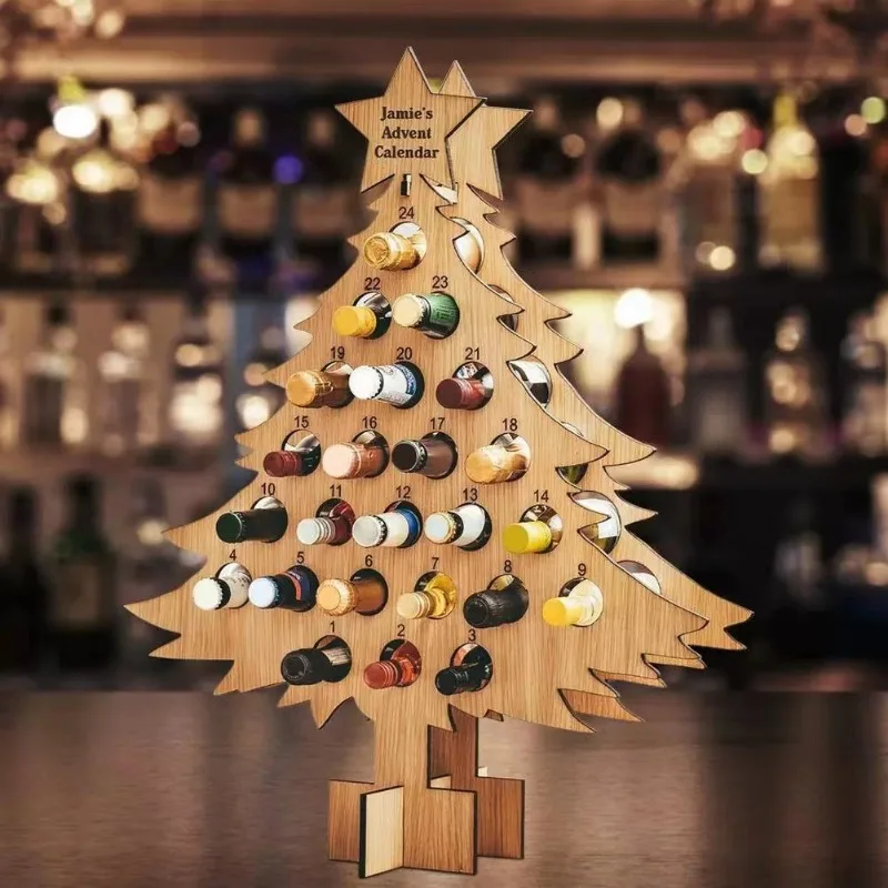 ชั้นวางแก้วไม้สำหรับตกแต่งงานป - Wine Beer Rack บทวิจารณ์และราคา