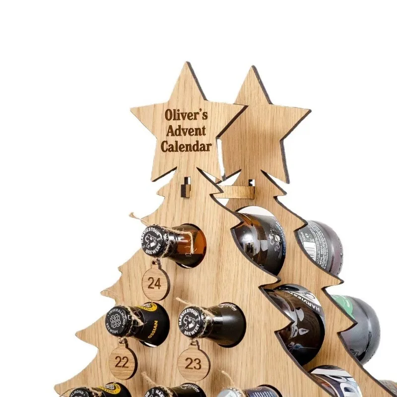ชั้นวางแก้วไม้สำหรับตกแต่งงานป - Wine Beer Rack บทวิจารณ์และราคา
