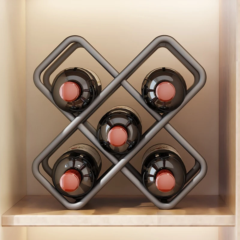 ชั้นวางไวน์โลหะรูปหกเหลี่ยม 5/ - Wine Beer Rack บทวิจารณ์และราคา