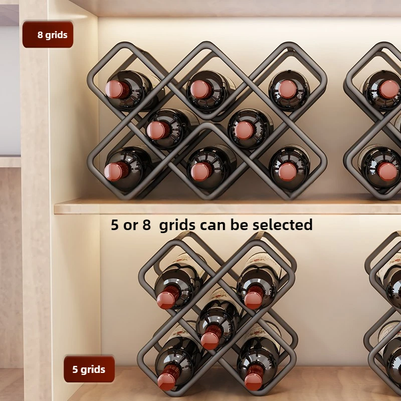ชั้นวางไวน์โลหะรูปหกเหลี่ยม 5/ - Wine Beer Rack บทวิจารณ์และราคา