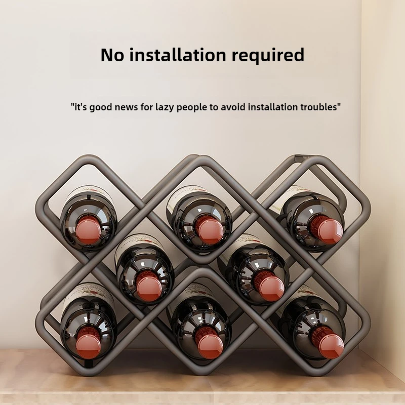 ชั้นวางไวน์โลหะรูปหกเหลี่ยม 5/ - Wine Beer Rack บทวิจารณ์และราคา